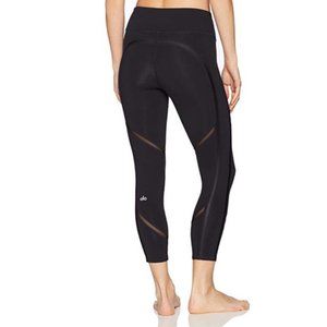 ALO | Continuity Legging Mesh Crop Yoga Capr | S